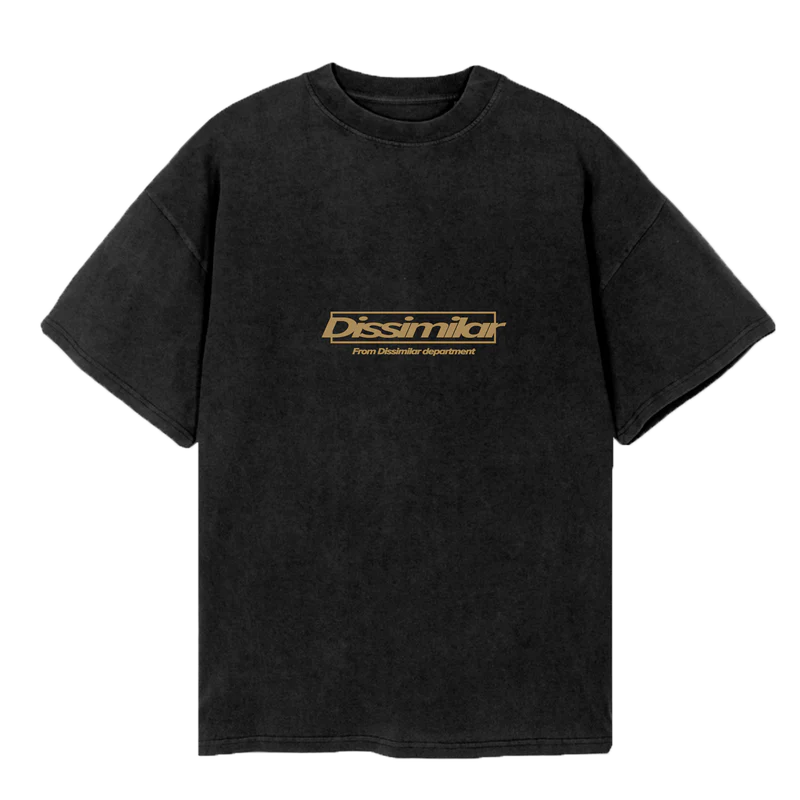 2023 Black Oversize T-Shirt