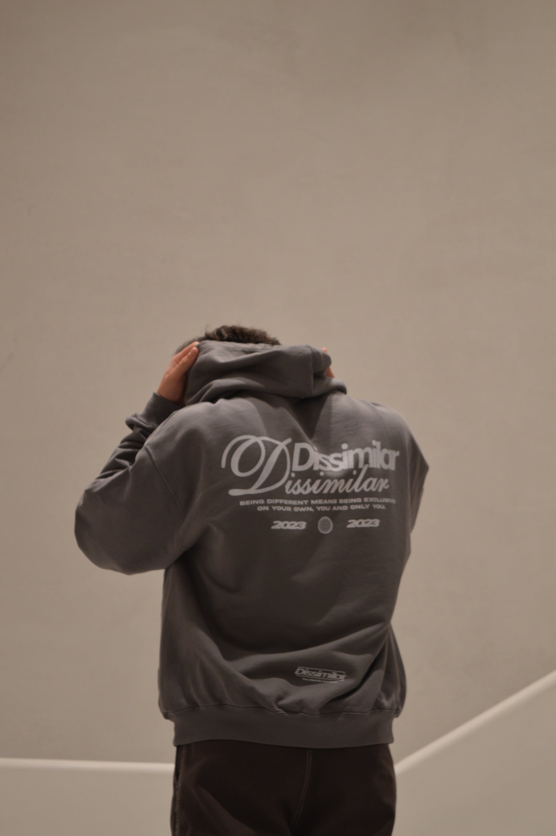 2023 Grey Oversize Hoodie