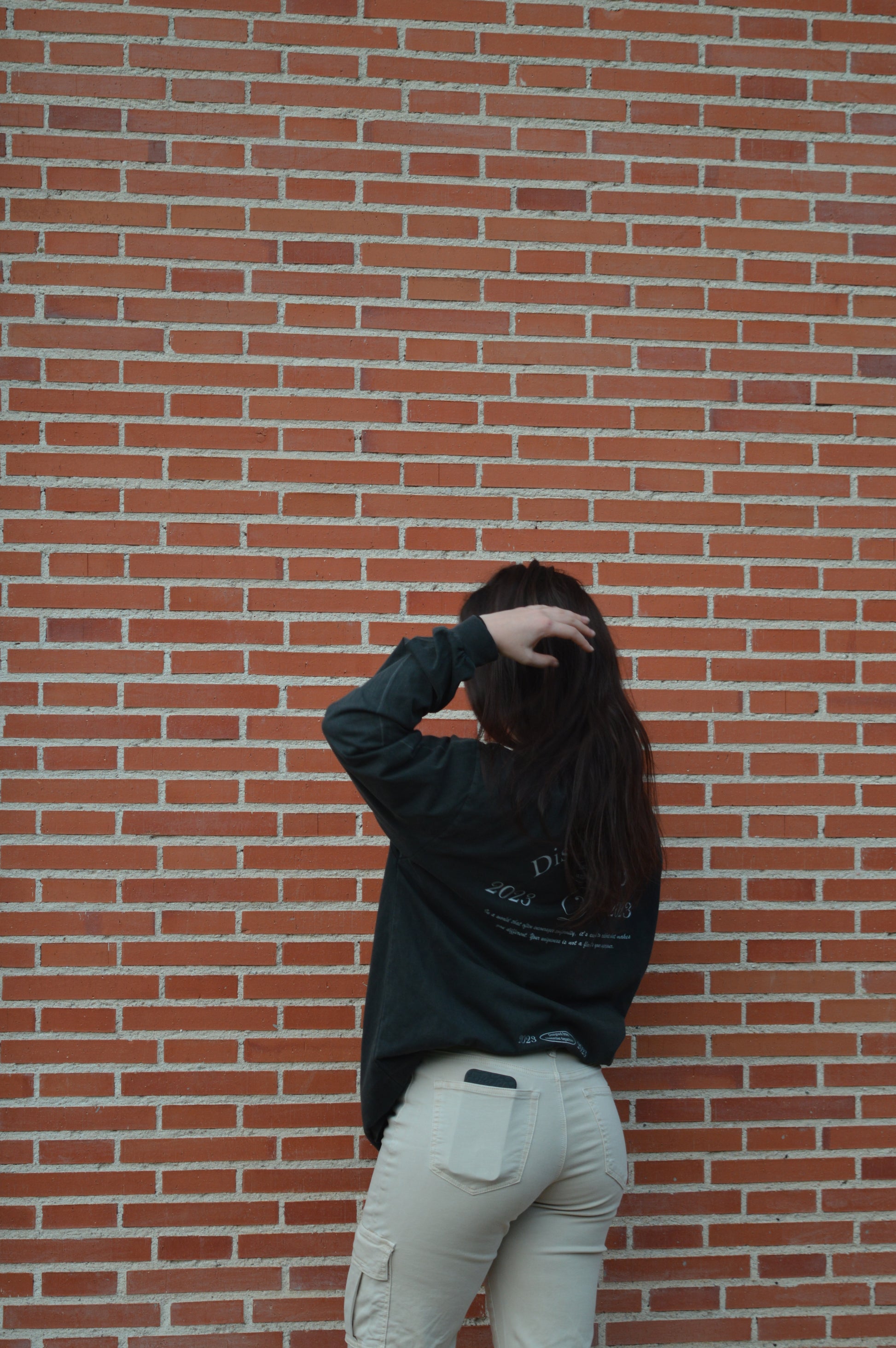 Black Oversize Longsleeve T-Shirt