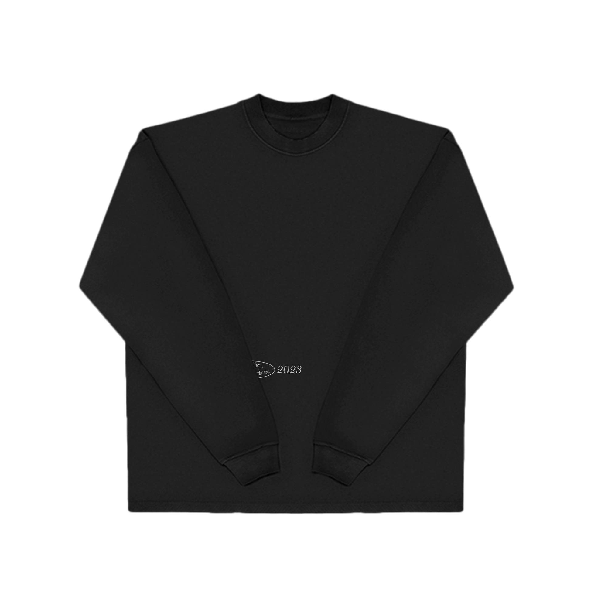 Black Oversize Longsleeve T-Shirt