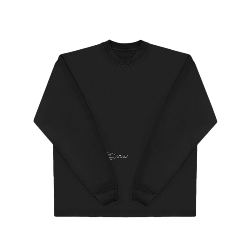 Dissimilar Black Oversize Longsleeve Shirt