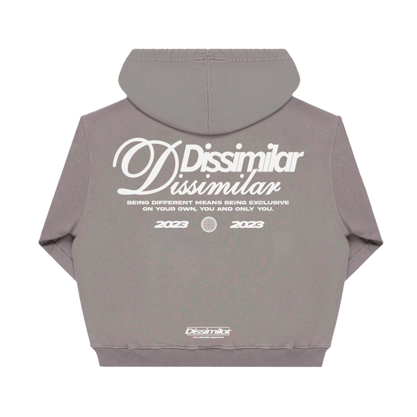 Dissimilar Grey Oversize Hoodie